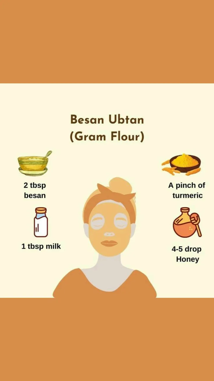28478 lemon besan face mask