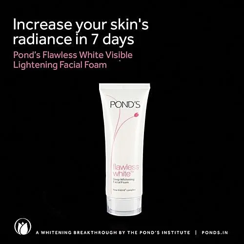 28615 ponds whitening foam results