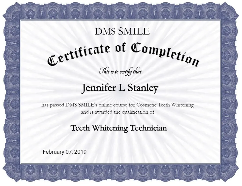 28626 teeth whitening certification 5