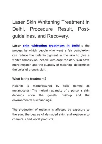 28715 finding a delhi whitening clinic